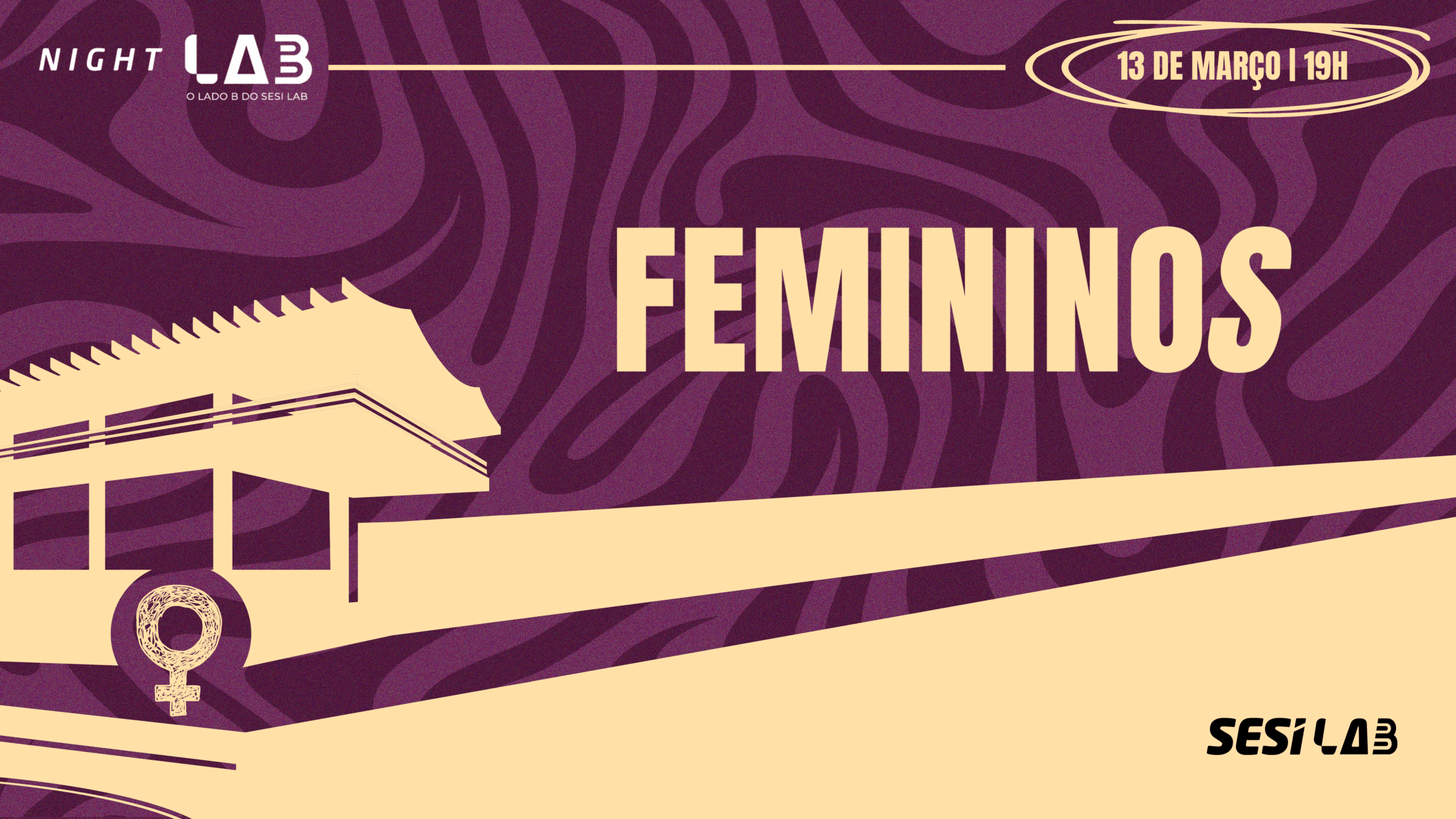 Identidade visual do Night Lab: FemininoS